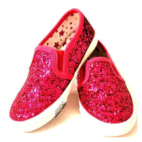 Cat & Jack pink slip ons - Picture 1 of 6